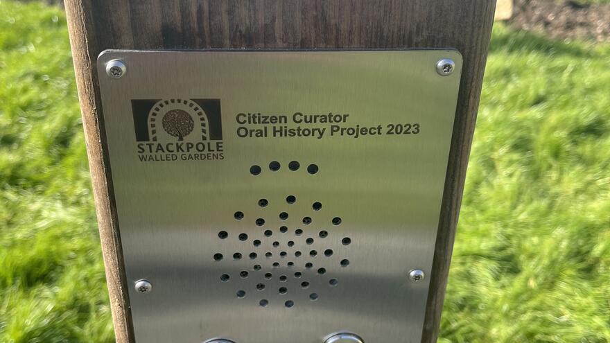 A solar powered listening post.