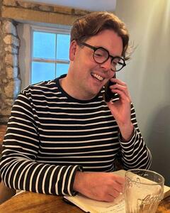 Someone talking on the phone